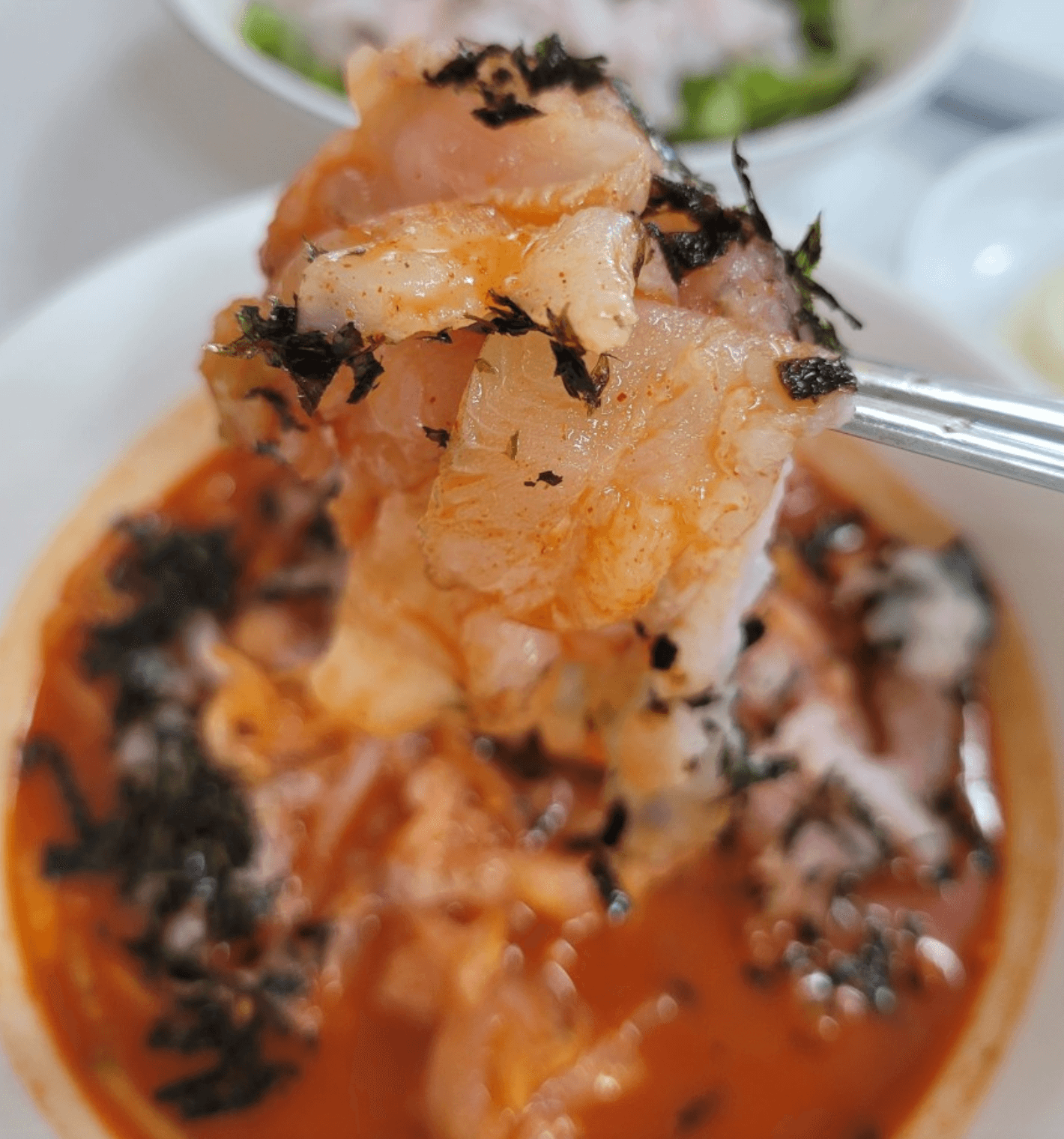 7번-국도-가자미-물회