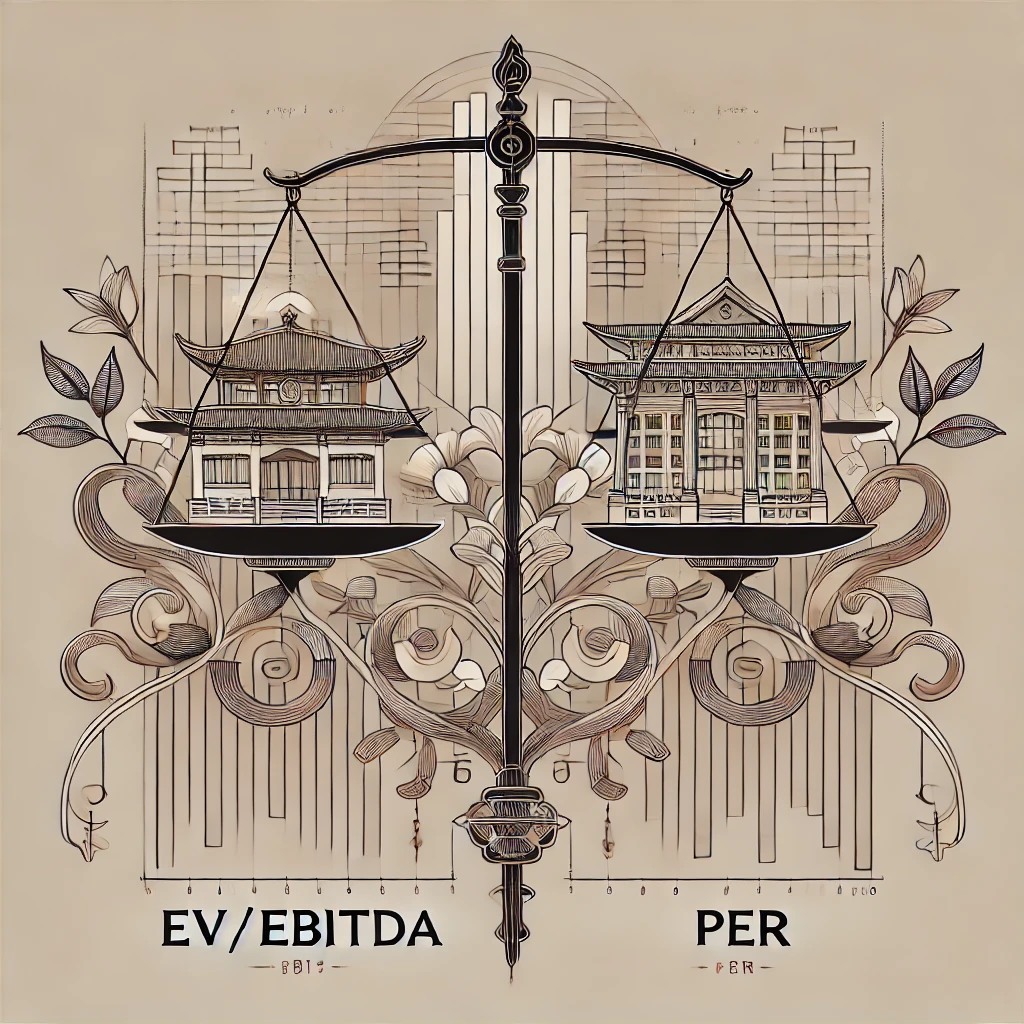 기업 가치평가: EV/EBITDA와 PER의 차이점 비교