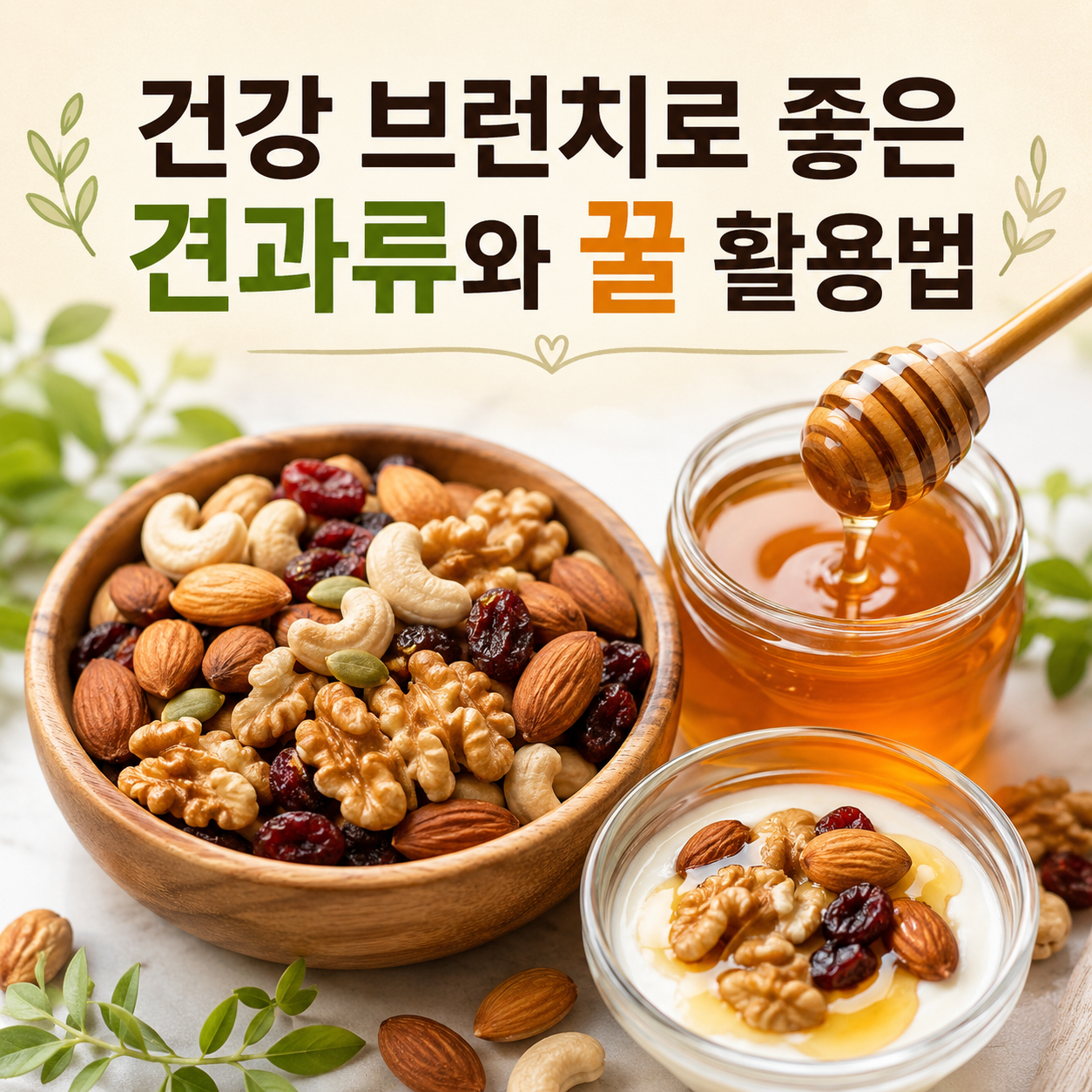 견과류와 꿀