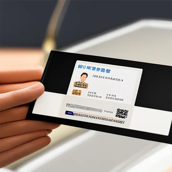 주민등록증 사진 반명함 가능한가요