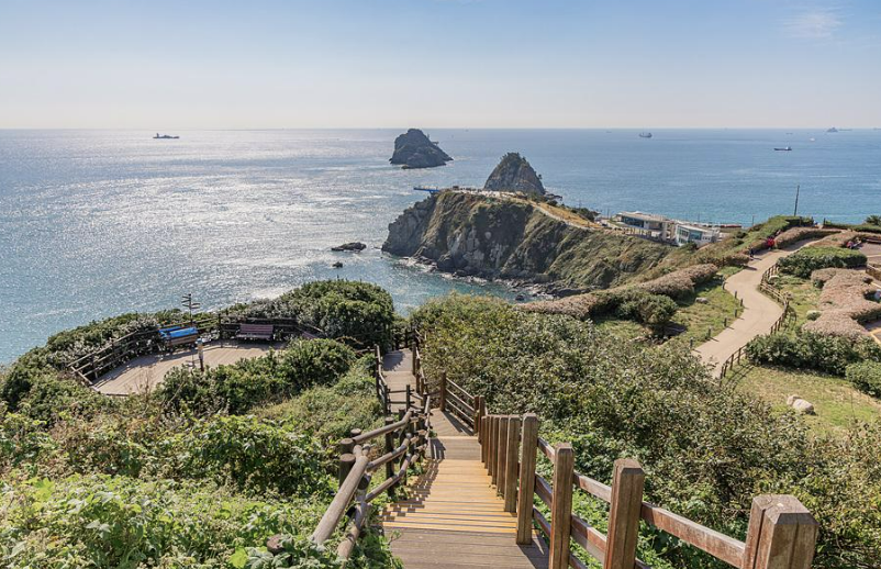 부산 이기대 해안산책로