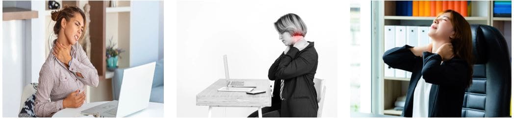 목디스크 통증 이미지