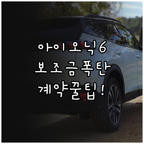 더 뉴 아이오닉6 AWD 롱레인지 2..
