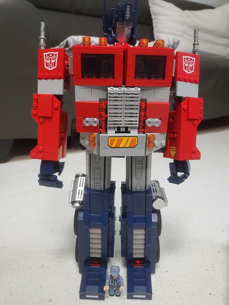 로봇모드 크기비교