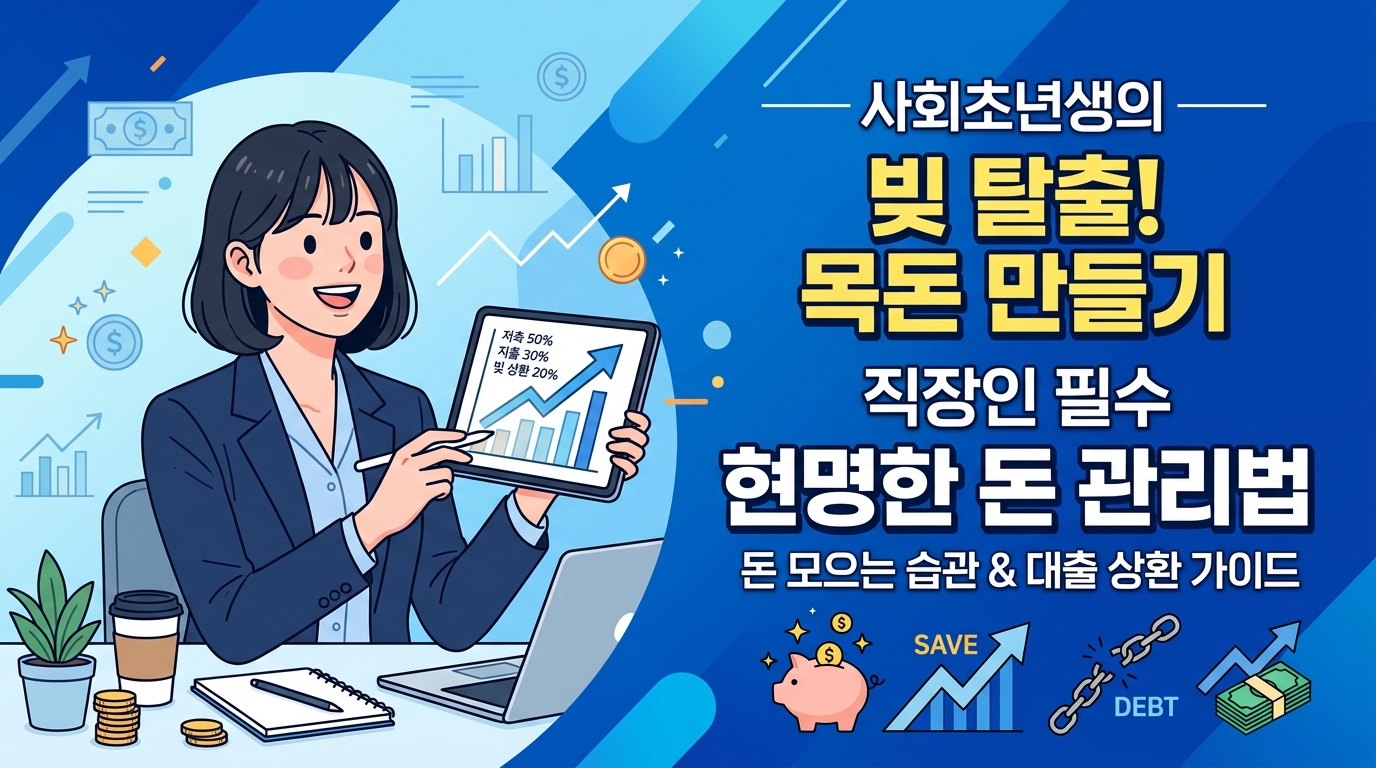 사회초년생 대출 관리 방법 (돈 모으는 핵심 전략)