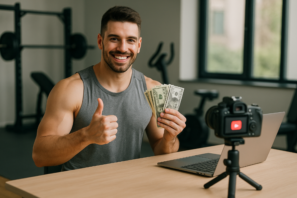 운동 유튜버의 실제 수입 공개