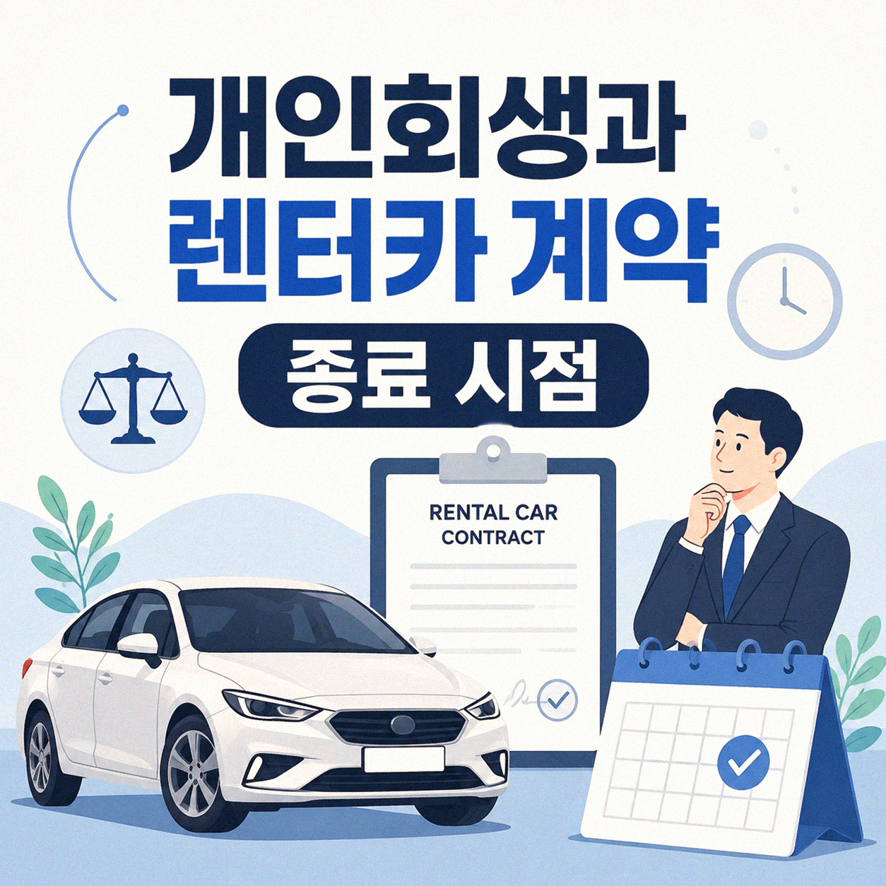 개인회생 중 렌터카 반납, 이것만은 알고 진행하자