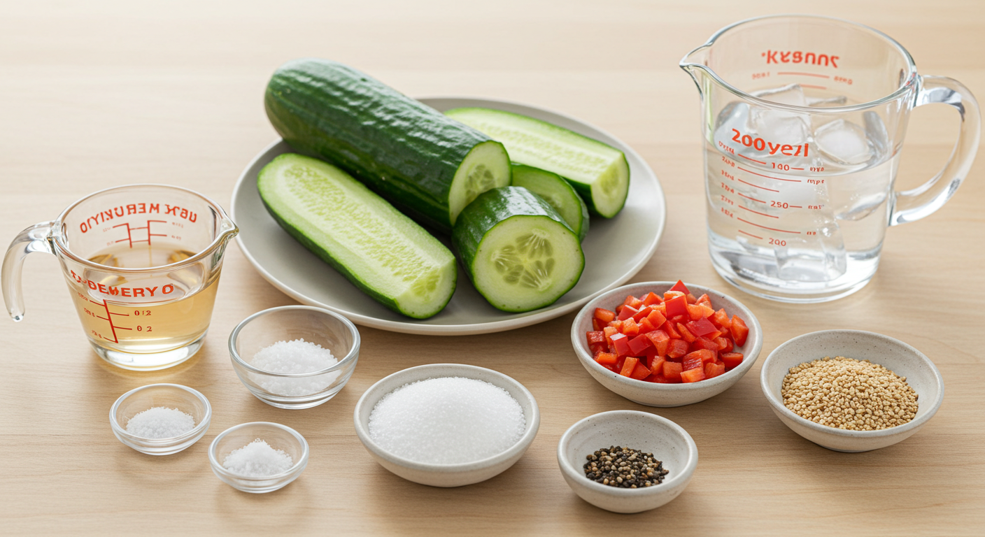 오이냉국 레시피