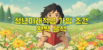 청년미래적금 가입조건