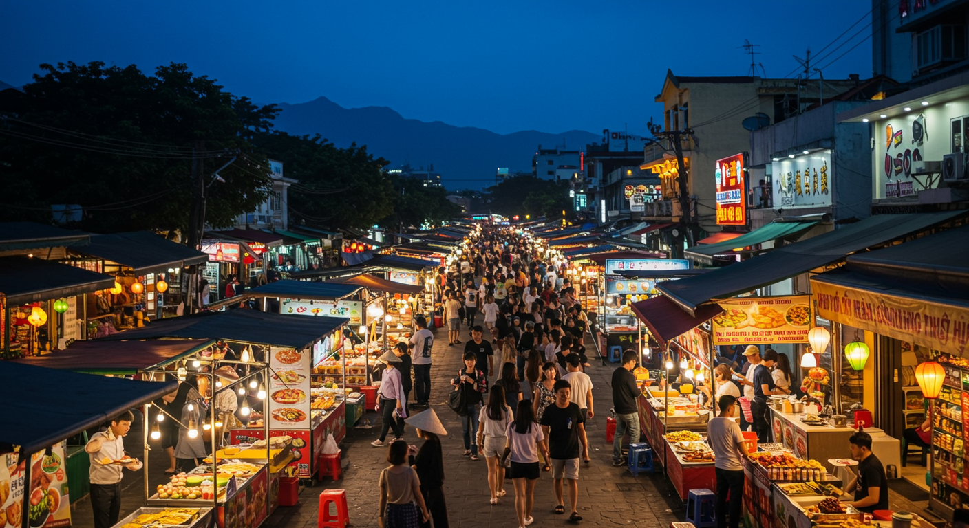 다낭 야시장