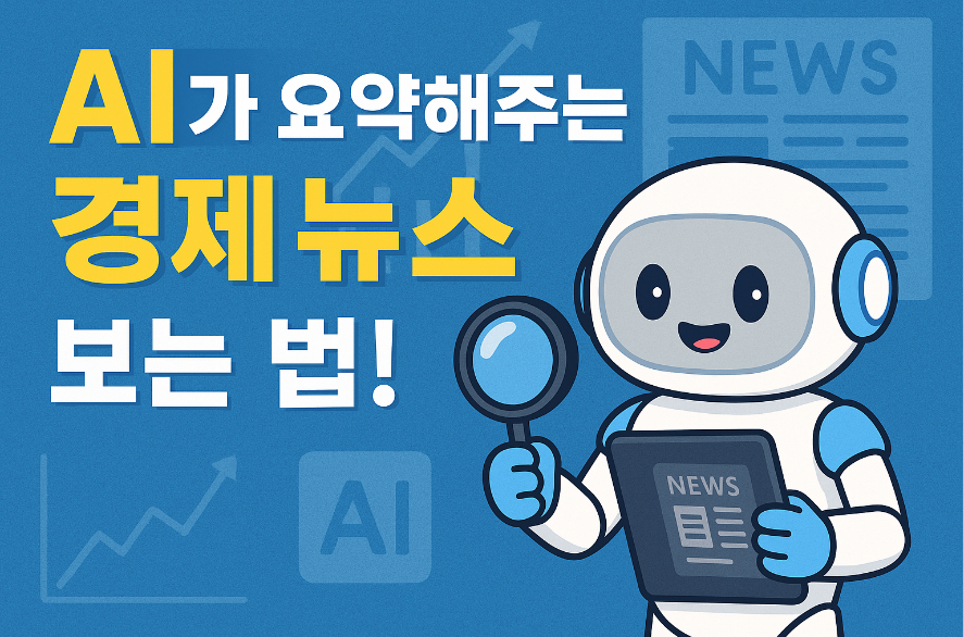 AI가 자동으로 요약해주는 경제 뉴스 보는 법