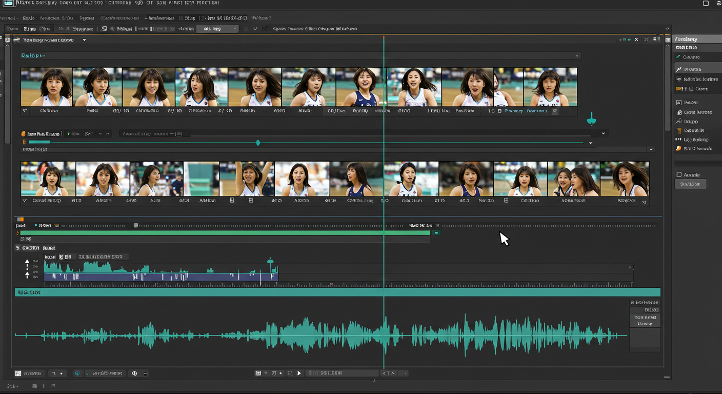 AI 배구선수 영상