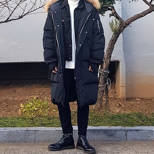 5도 이하 남자 코디