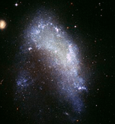 불규칙 은하의 사진입니다.