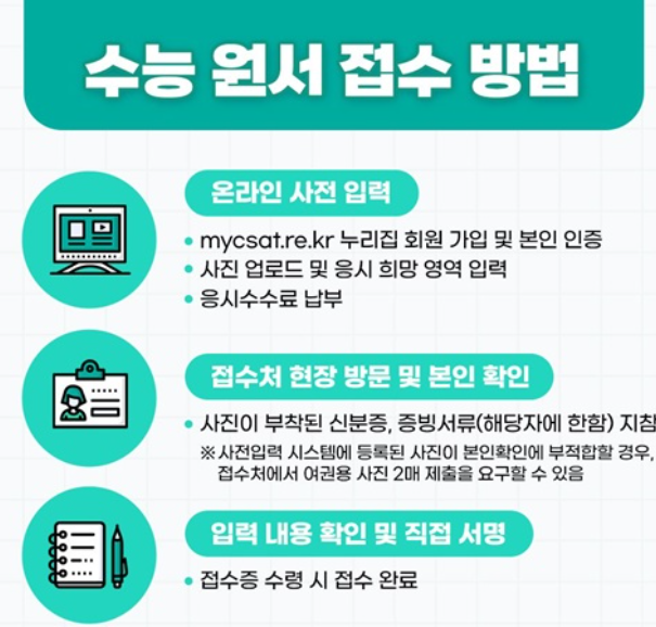 수능원서접수-완벽하게-끝내는 법-재수생-N수생-위한-가이드