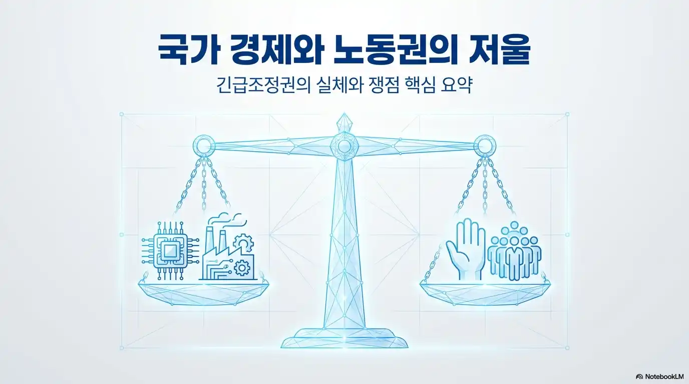 긴급조정권 뜻 법적 근거 발동 사례를 담은 글의 썸네일