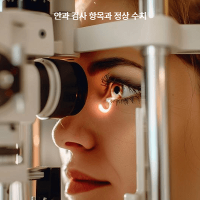 안과 검사 가이드|스마트폰 시대의 눈 건강 지키기