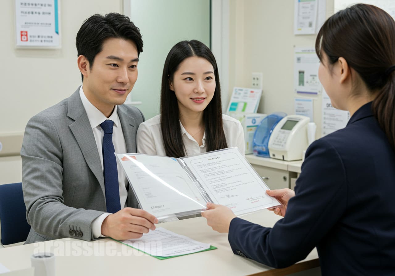 실손보험금 받는 순간 모습