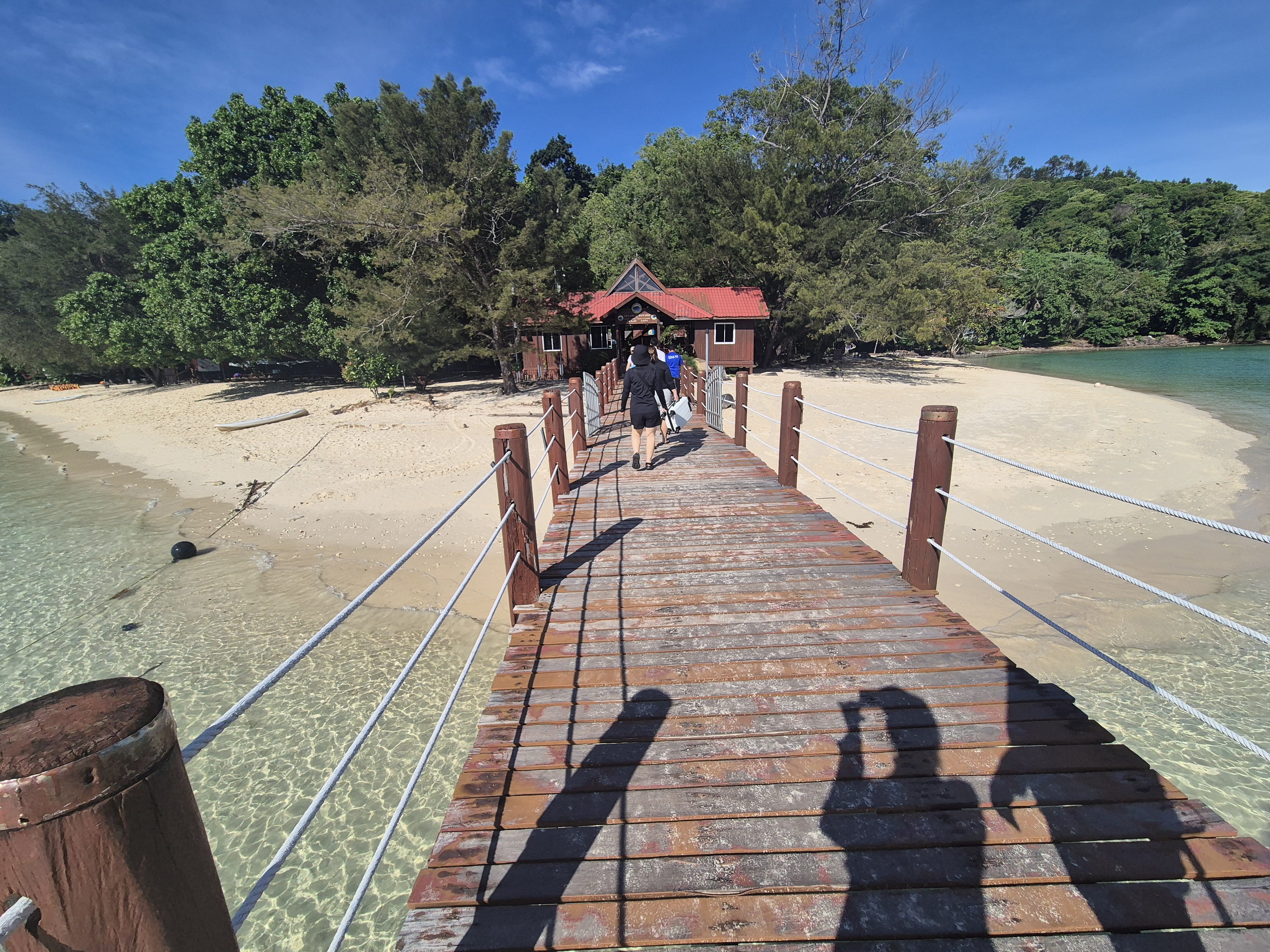 코타키나발루 사피섬 마누칸 호핑투어