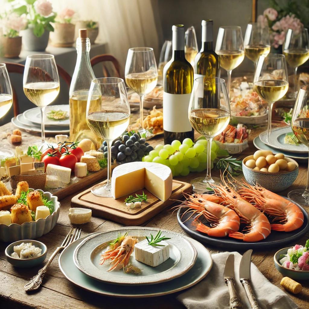 화이트 와인과 어울리는 음식