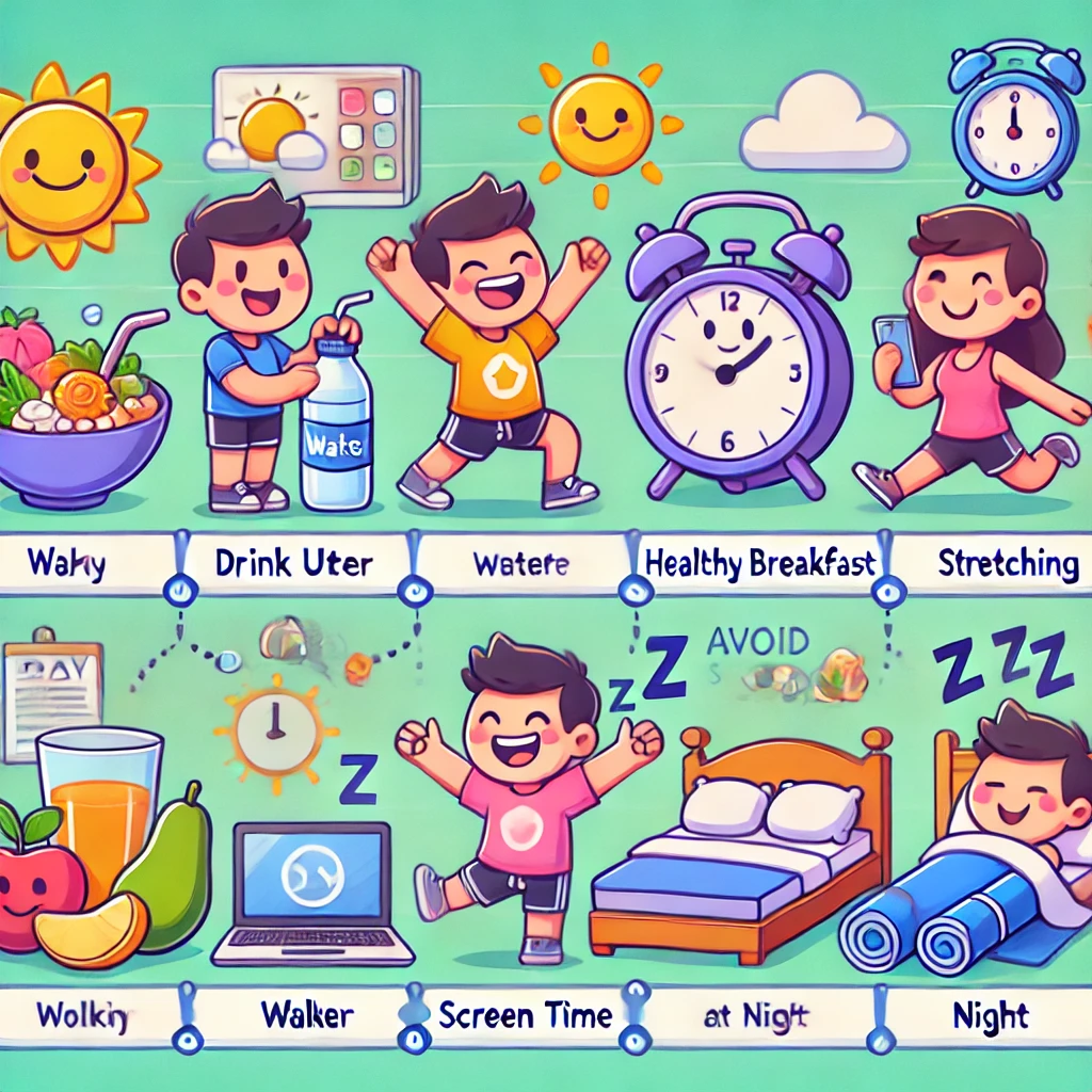 매일이 활기찬 삶을 위한 건강 루틴 만들기