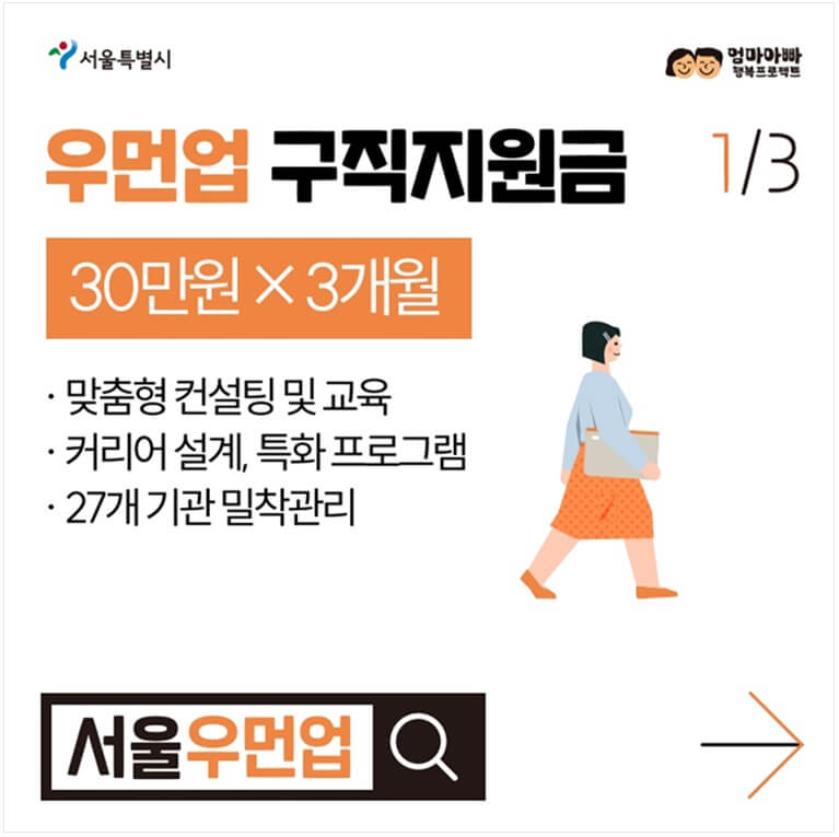 서울우먼업프로젝트 3종세트