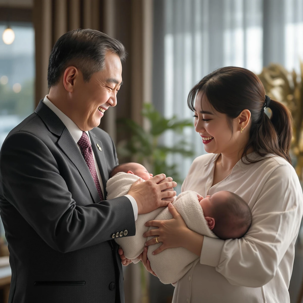 대기업 출산 축하