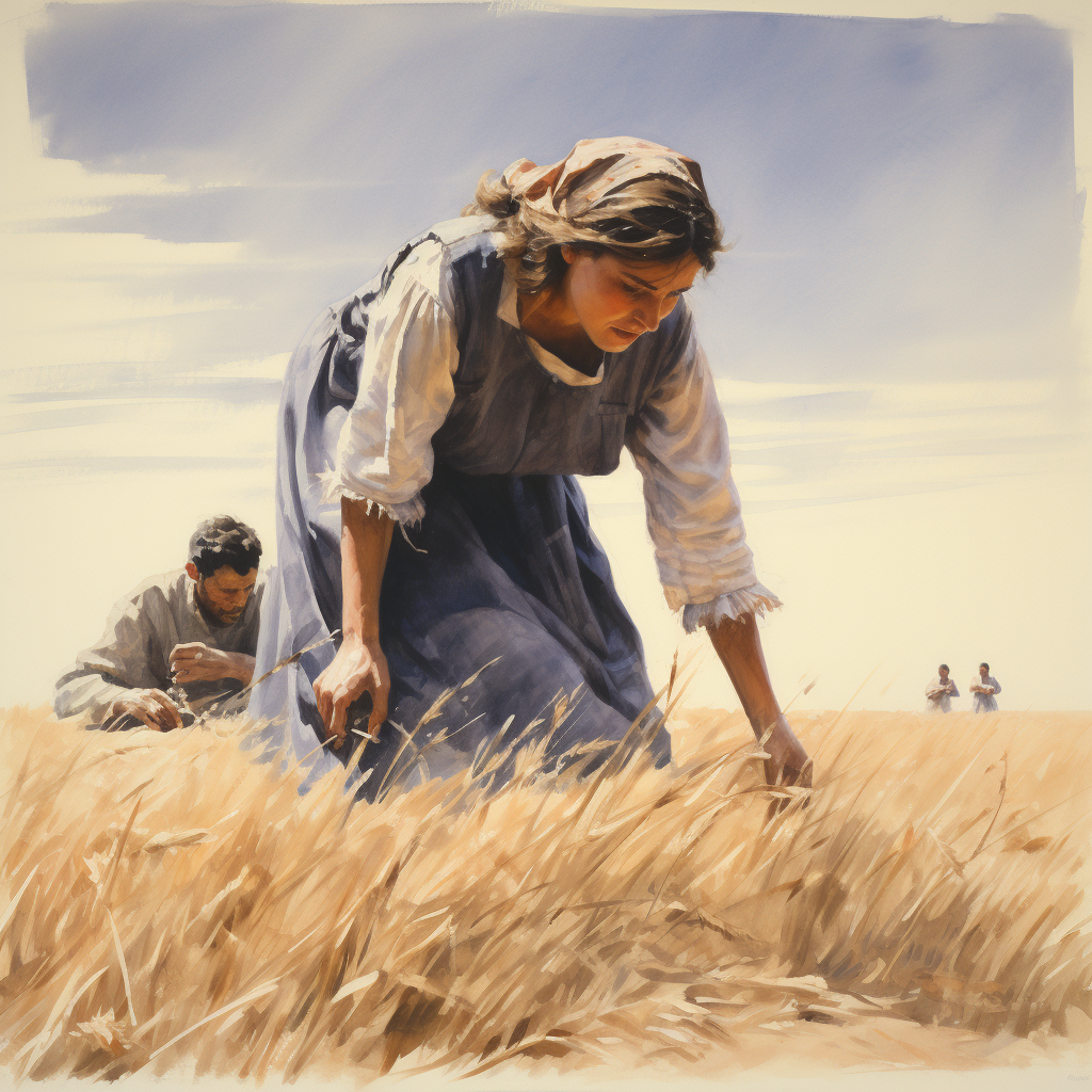 이삭 줍는 룻, 성실함이 주는 가치