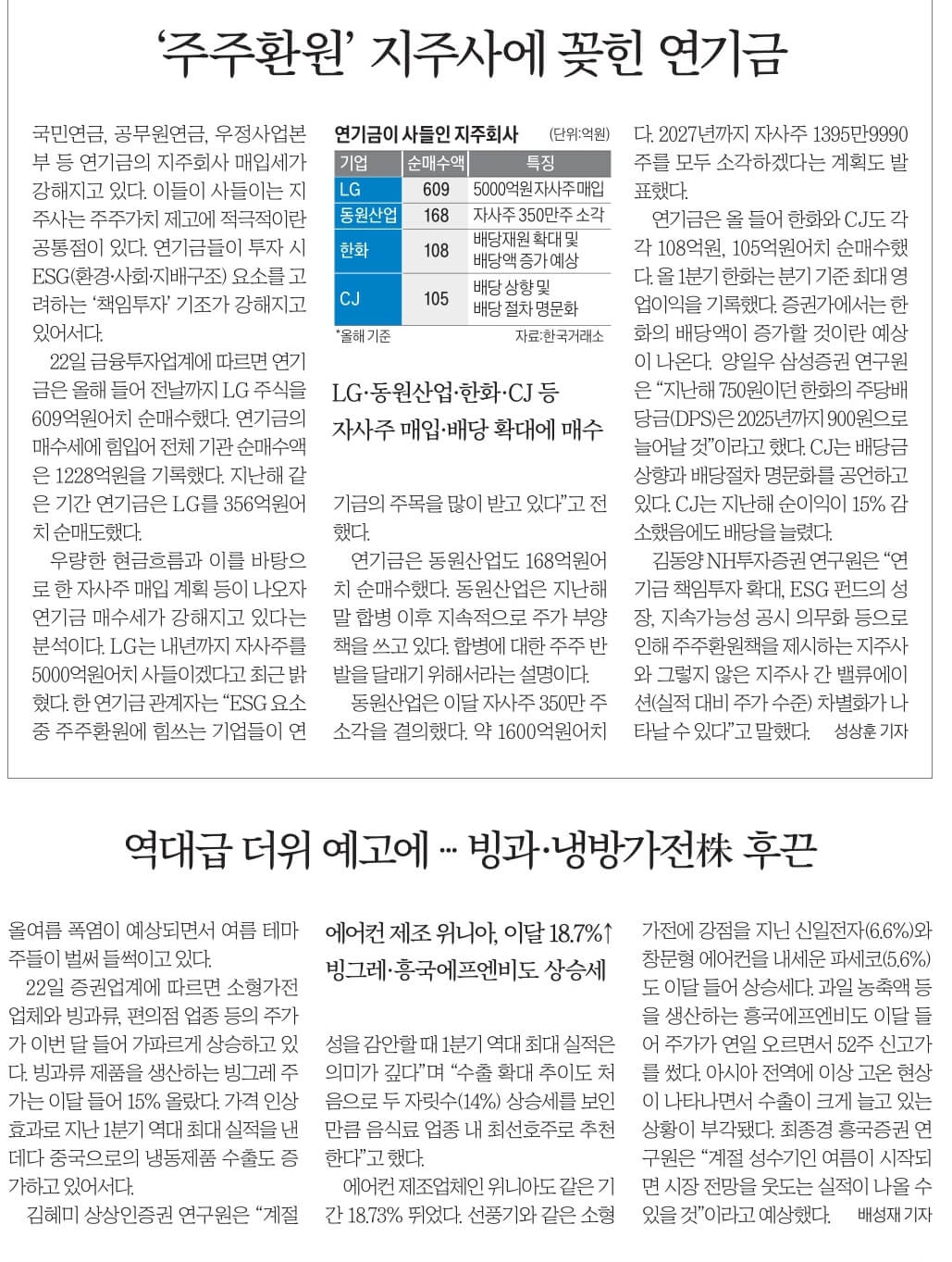 5월 23일 화 신문스크랩12
