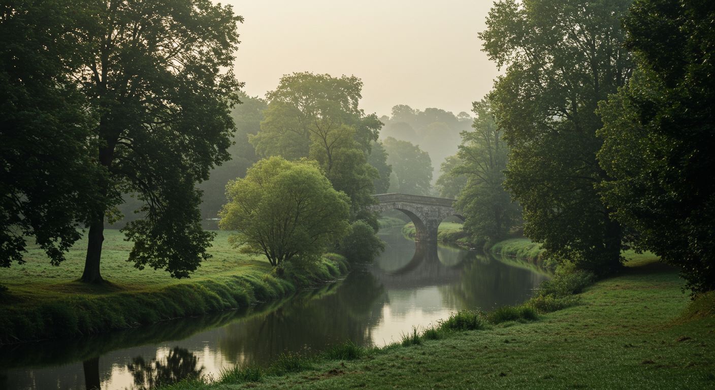 도시 외곽의 풍경 사진