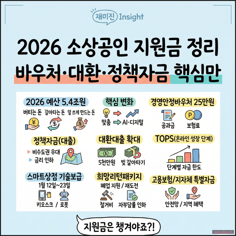 2026 소상공인 폐업 지원금ㅣ점포 철거비 지원 서류 총정리