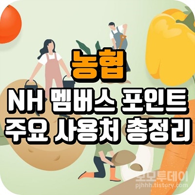 농협 포인트 사용처