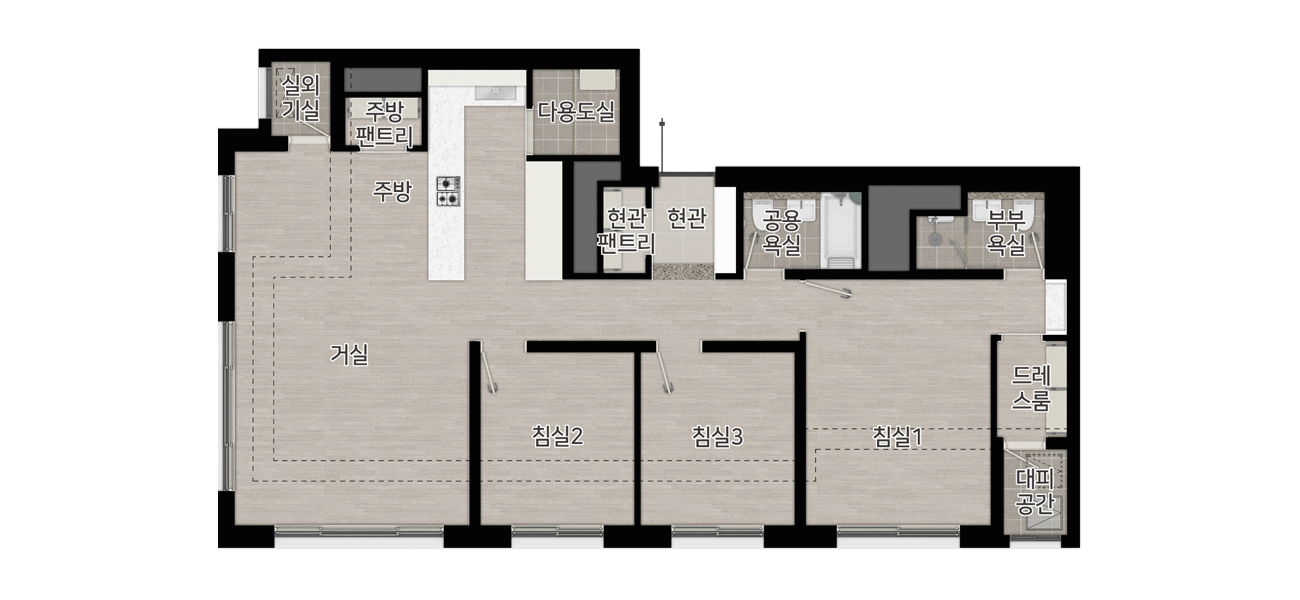 송도 한내들 센트럴리버 84C