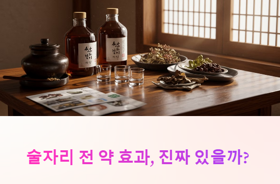 술 먹기 전 약, 진짜 효과 있을까?