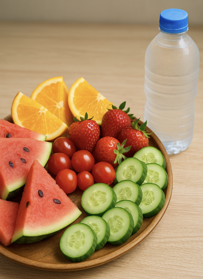 과일&물 이미지