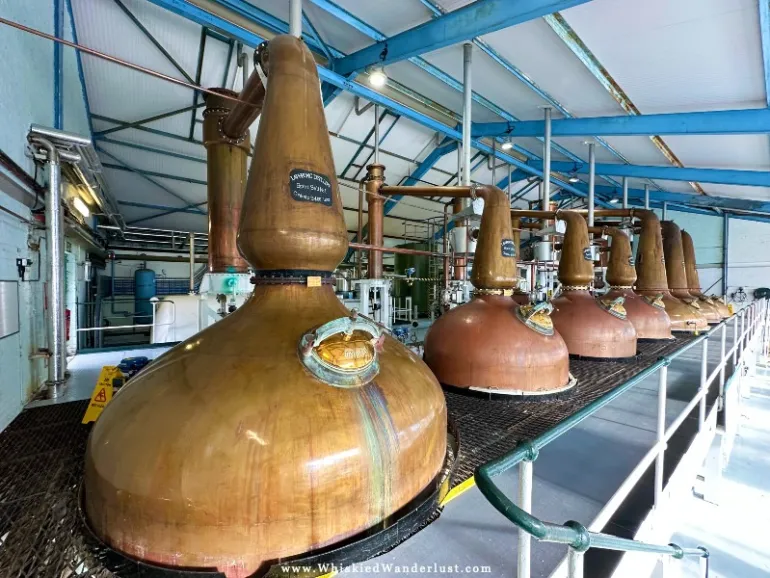 라프로익 증류소의 증류기