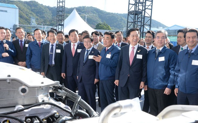 현대자동차, 울산 수소연료전지 공장 기공식 개최! 미래 수소산업 중심으로 도약 관련 사진