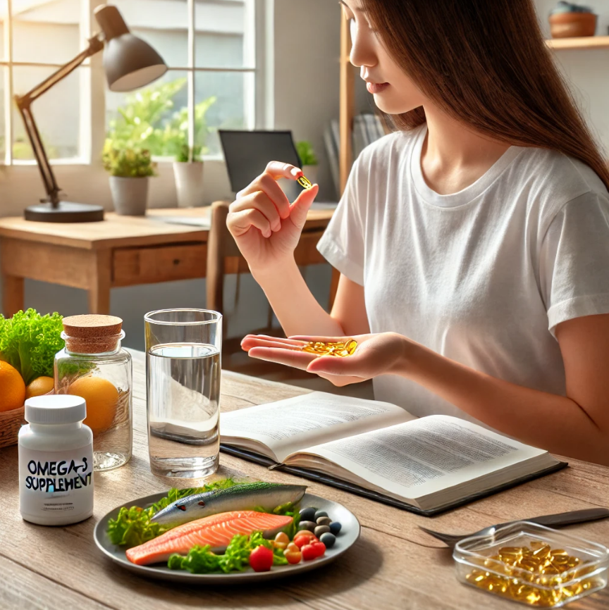 수험생·직장인 두뇌 건강! 오메가3 복용하면 좋은 이유