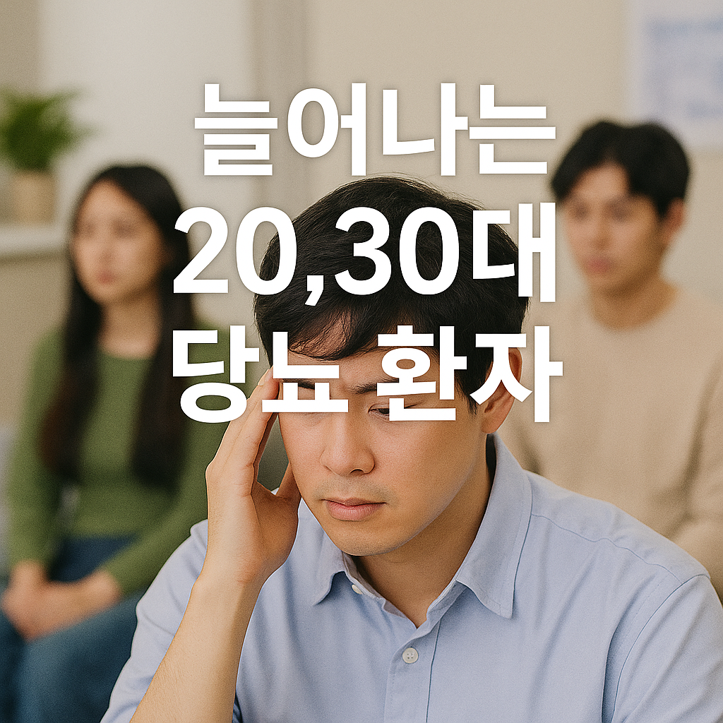 젊은 층에서도 늘어나는 당뇨 초기 신호