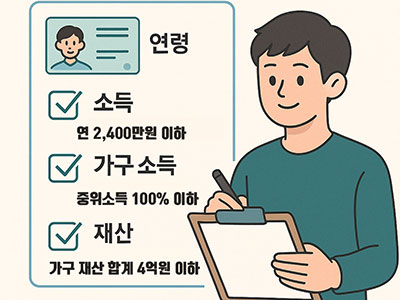 청년내일저축계좌 신청 조건