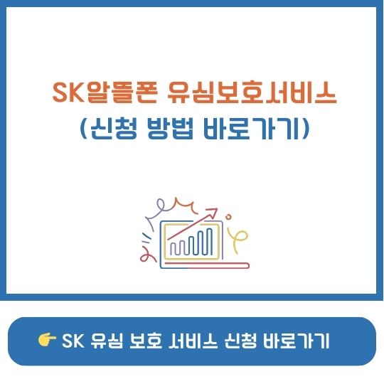 SK알뜰폰 유심보호서비스 신청 관련 이미지