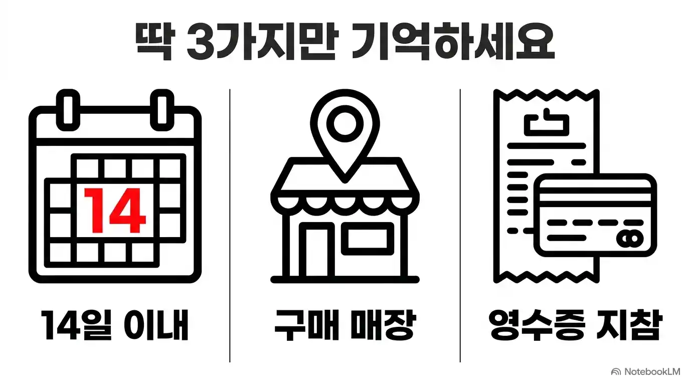 다이소 환불 교환 시 꼭 알아야 할 14일 기준과 영수증 지참 안내