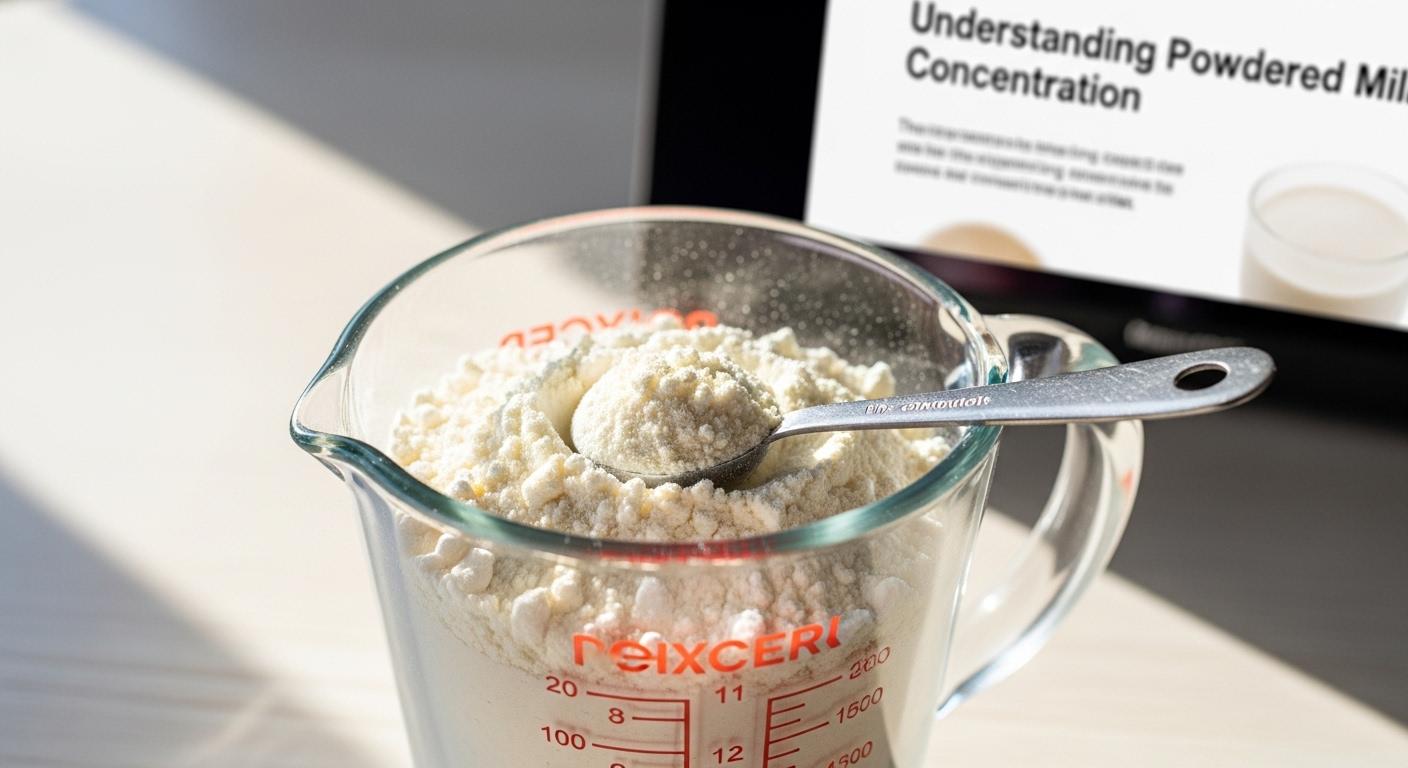 분유 농도 진하게