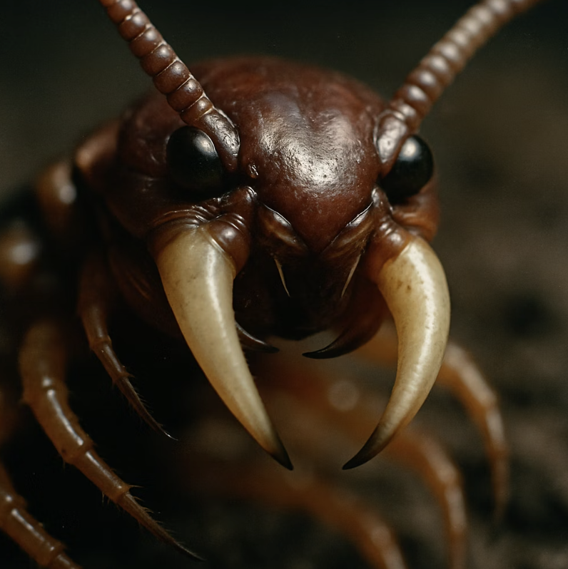 지네는 '무는' 것이 아니라 '쏘는' 것