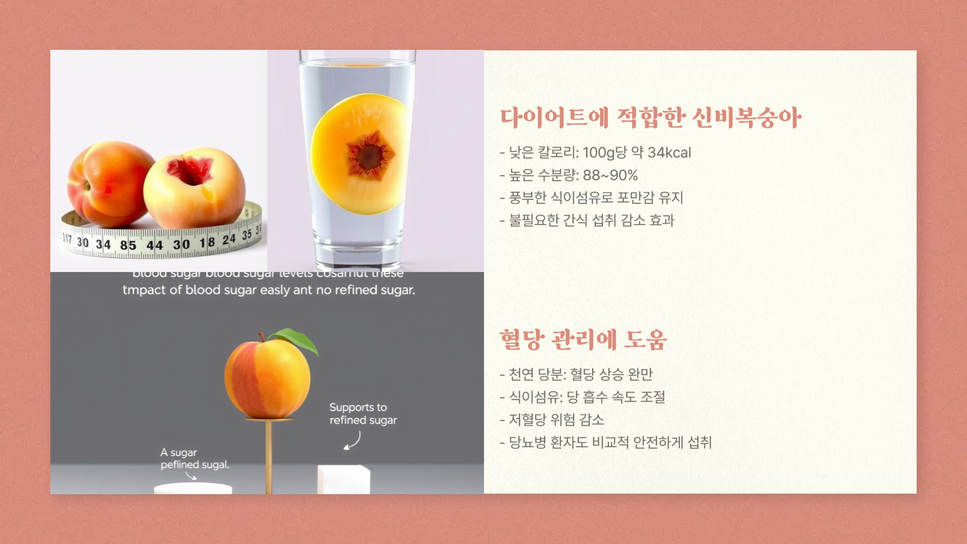 신비복숭아 다이어트