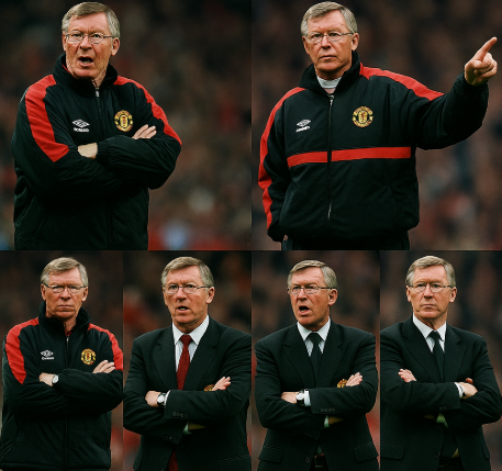 퍼거슨 감독의 여러모습