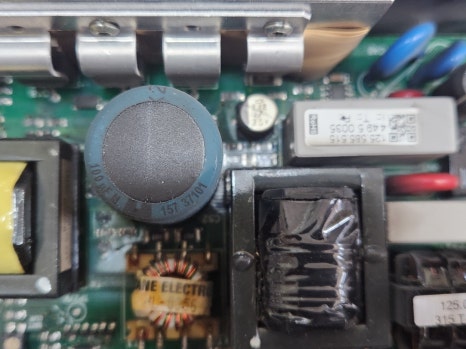 동방전자 소방수신기 파워 PSM800 출력전압 불능 수리 완료