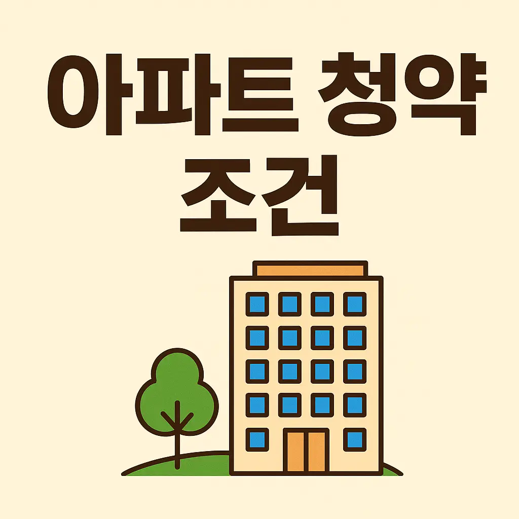 아파트-청약조건