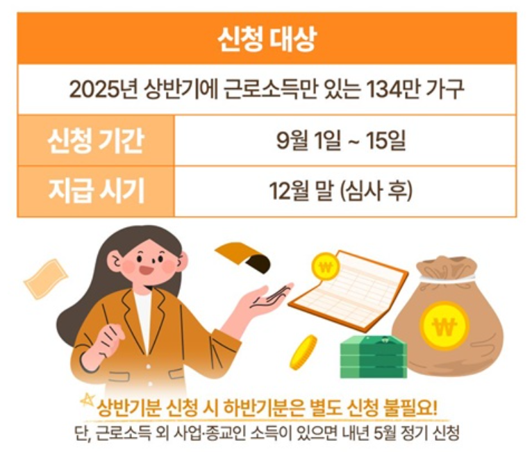 근로장려금 신청대상