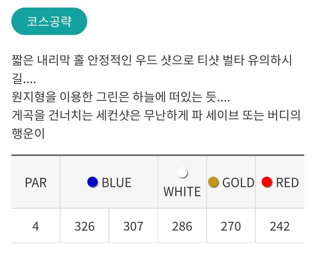 감곡 컨트리클럽 피치코스 04
